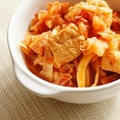 厚揚げとキャベツのコチュジャン・トマト煮