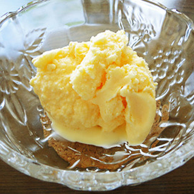米粉の濃厚バニラアイスクリーム