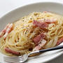 【簡単】ベーコンと玉ねぎの和風パスタのレシピ/作り方