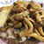 鎌倉山のハンバーグステーキにキノコをのせて♪