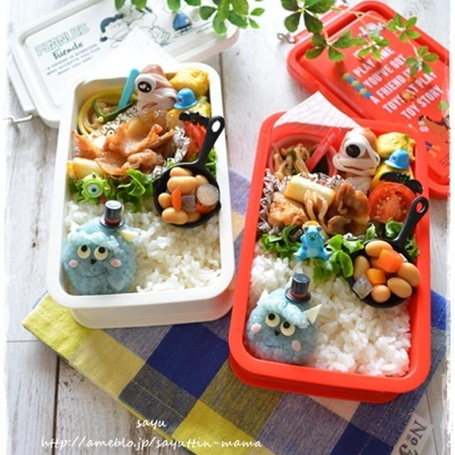 モンスターズ・インク　サリー弁当～JK＆JCのおべんとう♪