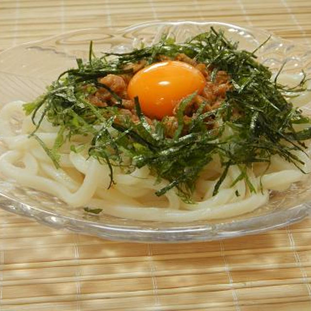 ツナ缶でヘルシー♪ぶっ掛け坦々(風)うどん