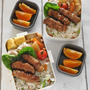小松菜ナムルの肉巻き弁当（中学生弁当・高校生弁当）