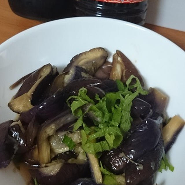 ナスの味ぽん炒め