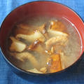 杏茸（シャンテレル）のお味噌汁