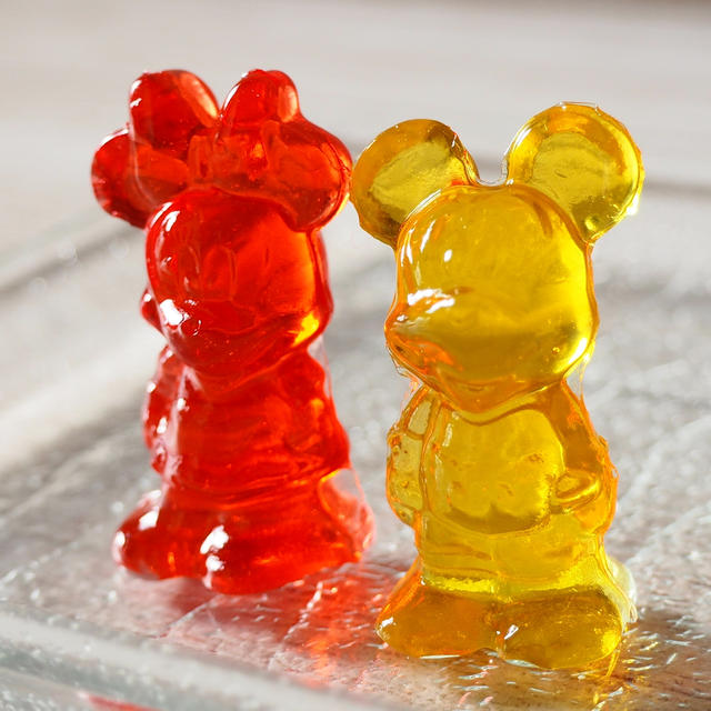 立体的なミッキーとミニーのグミ 4dグミ ディズニーキャラクター By スノーフレーク さん レシピブログ 料理ブログのレシピ満載