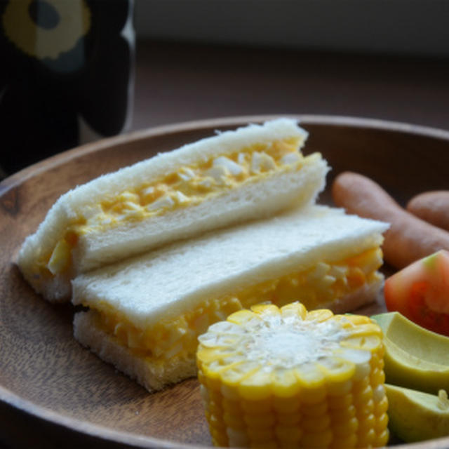 つくレポのお礼♪と玉子サンドで朝ご飯