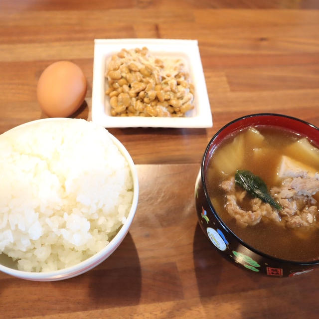 朝ごはんはパワー飯です！！