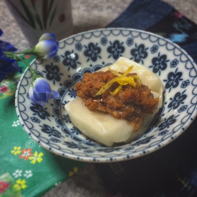 鏡開き☆小豆のかわりに大豆のあんこでおやつ作り