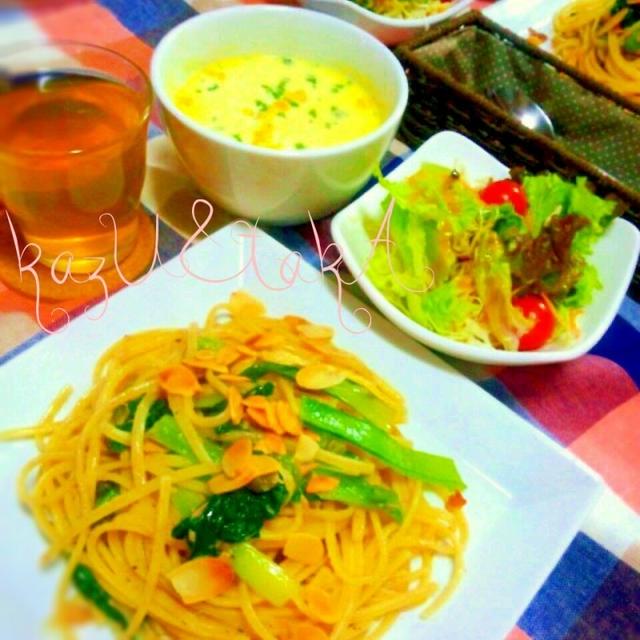 夫キッチンに入る*