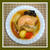鶏腿肉の煮込みスープ