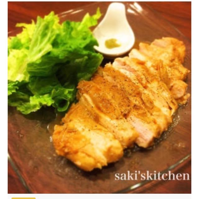 くらしのアンテナ掲載＊レンジで４分♡しっとり鶏胸肉レシピ