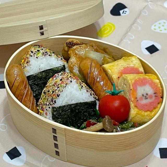 【お弁当】定番おかずの簡単美味しいお弁当