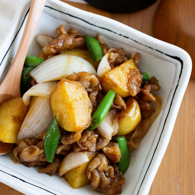 【レシピ】春野菜のお手軽肉じゃが