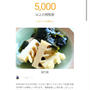 クックパッドあなたのレシピが 5,000 回閲覧されました、ひこにゃんのこんぺいとう。