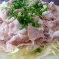 暑い夏にシャキッと旨い豚しゃぶ素麺  by カナシュンばーばさん