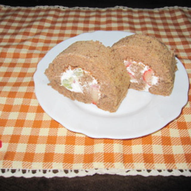 ロールケーキ（ココア）