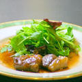 減塩・低たんぱく　【牛肉のソテー バルサミコソース】