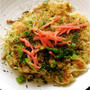 切り干しとあまり野菜のお好み焼き