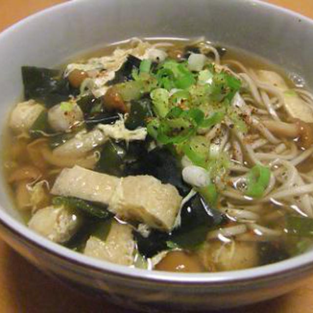 週一回の休肝日・・やる気のないお蕎麦