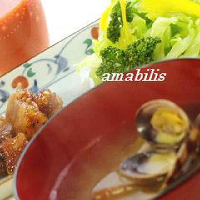 あさりのお味噌汁定食