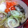 寒い冬の夜にあったまろ〜★豚肉キャベツロールのお野菜たっぷり鍋 by SHIMAさん