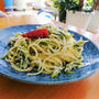 あおさ海苔としらすのパスタ