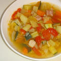 ミネストローネ風 食べる野菜スープ