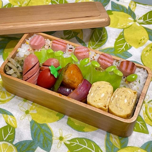 【お弁当】思わず買っちゃった100均グッズでお弁当作り