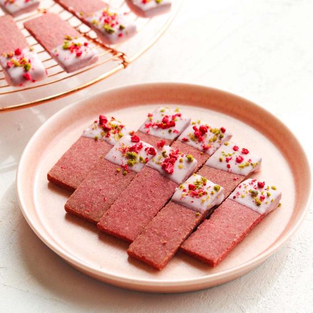 【グルテンフリー・卵不使用】さっくさくストロベリークッキ
