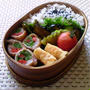 9.24　夏の名残りで肉巻きのお弁当