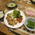 塩レモンチキンソテー＆ビシソワーズの晩ご飯　と　コロカシアの葉っぱ♪