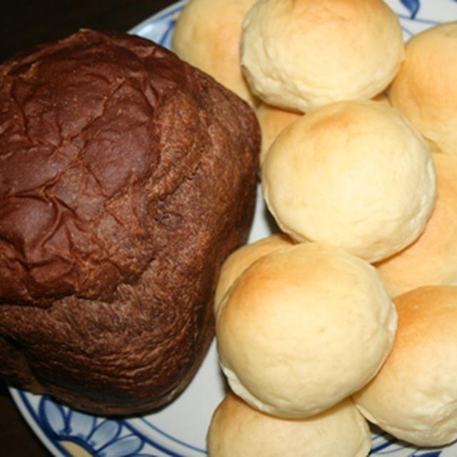 7月16日　　チョコレートパン＆バターロール