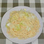キャベツのパスタ