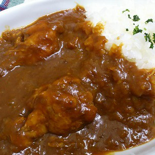 今日のつぶあんカレーは…