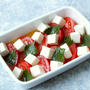 簡単常備菜レシピ。冷やしトマトと豆腐のだし漬けサラダの作り方。