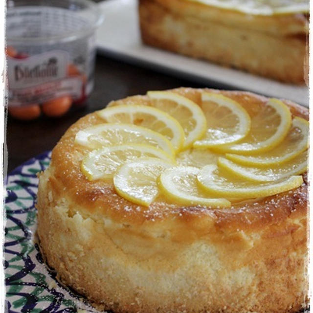 簡単レモンチーズケーキ