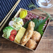 黒米のお弁当