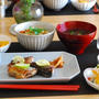 和食でほっ。秋刀魚と柿の秋ご飯。