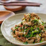 ＊豚こまのネギニラ炒め＊簡単！時短！おつまみに◎丼にも◎﻿
