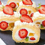 フルーツロールケーキビスキュイの作り方