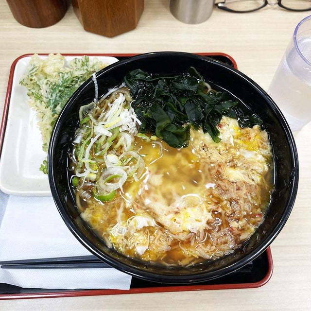餡かけ玉子とじそば〜カニカマちらし〜を啜る（番外編）〜名代 箱根そば〜