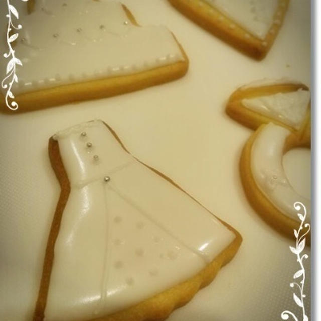 アイシングクッキーの練習とカスクルート