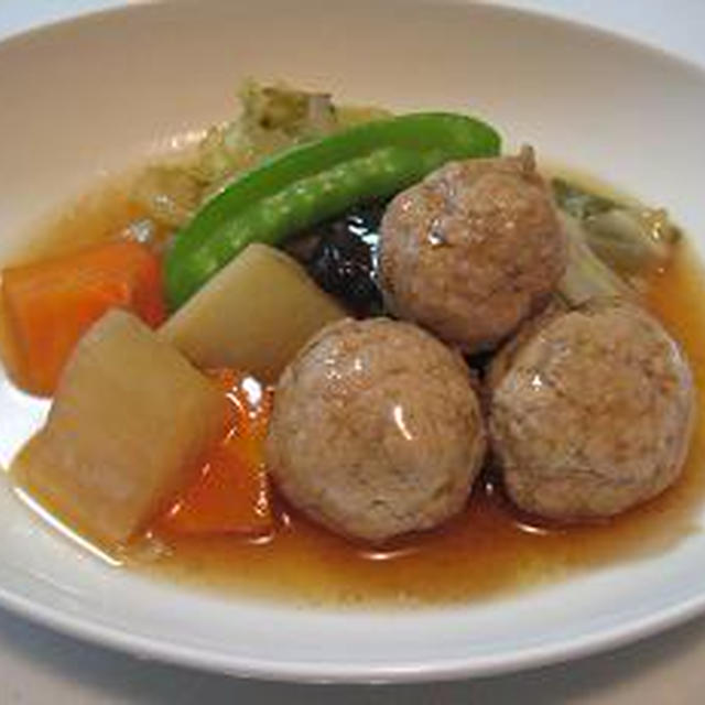 豚つくねの照り煮