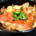 韓国風 金目鯛とキムチの煮付け