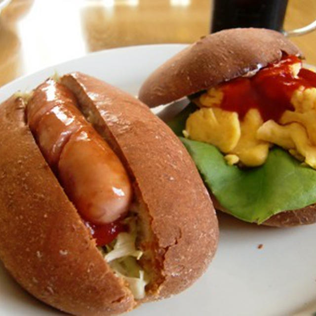 ミニドッグ＆エッグバーガー