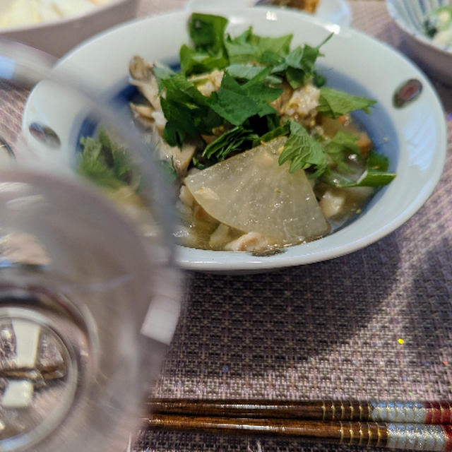 鱈とホタテ貝柱の野菜煮込み