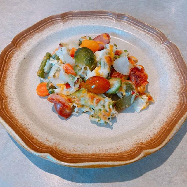 野菜とソーセージ