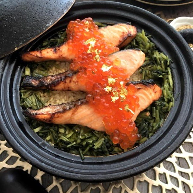 鮭とイクラで冬のごちそうおもてなしご飯！