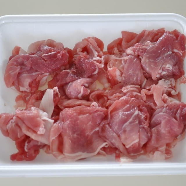 今すぐ無理せずできる！最強食費節約【21】安くて使い勝手もいい！最強「豚こま切れ肉」をフル活用